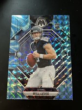 2023 Mosaic Football Will Levis Blue Reactive Rookie Card