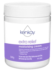 KENKAY Dermatological EXTRA RELIEF CREAM 500g eczema dermatitis psoriasis - Picture 1 of 2