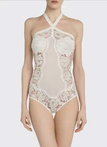 La Perla “Lawinia Rose” Sheer Tulle Bodysuit - Picture 1 of 1