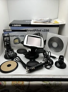 Garmin Streetpilot C330 3.5” GPS Navigator W/Accessories - Picture 1 of 11