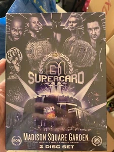 ROH NJPW G1 Supercard Of Honor DVD -Brand New MSG OOP Ring Of Honor - Picture 1 of 2