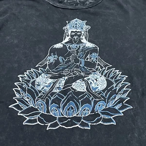 Gank District 81-3 Men's Short Sleeve T-Shirt Black NWT Medium 100% Cotton - Picture 1 of 10