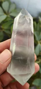 149 g VARITA DE CRISTAL DE FLUORITA NATURAL de color brillante punto curación 1 - Imagen 1 de 15
