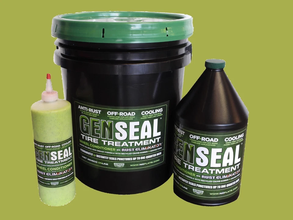 GenSeal Tire Sealant - Multiple Sizes - #1 Rated Tire Sealant - MADE IN USA - Image 1 of 2