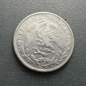 MEXICO GUADALAJARA 1 PESO 1898 RS BC+/MBC- - Picture 1 of 2
