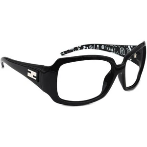 Fendi Women's Sunglasses Frame Only FS507 001 Glossy Black Wrap Italy 58 mm - Picture 1 of 9