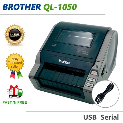 Brother P-Touch QL-1050 Direct Thermal Label Printer Autocutter USB Serial - Image 1 of 4