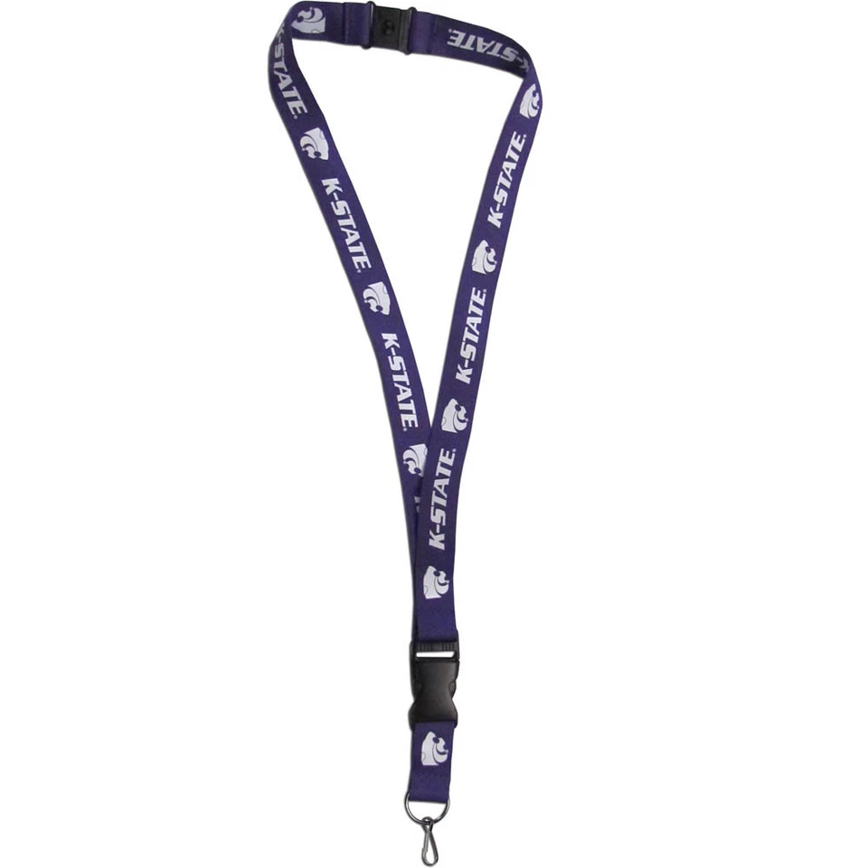 Kansas State Wildcats 21" Lanyard Key Chain with Safety Release NCAA Licensed - Image 1 of 1