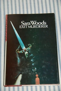 Exit Murderer -- Sara Woods -- Vintage Hardcover Mystery - Bild 1 von 3