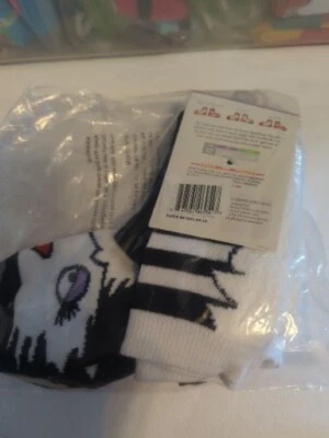 NWT LittleMissMatched, 2 packs of 2 Socks, Age 4-9 - Image 1 of 4
