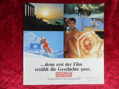 eumig Filmkameras und Filmprojektoren, Original 24 Seitiger Farb-Propekt - Bild 1 von 4