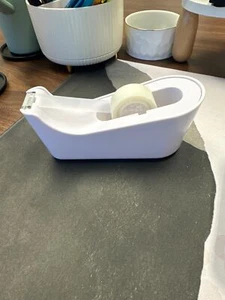 Weißer Klebebandspender mit 1 Rolle Scotch Magic Tape, 3/4 Zoll x 350 Zoll - Bild 1 von 2