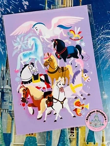 2025 Disney Parks WonderGround Joey Chou Horses Of Disney 5x7 Postcard - Picture 1 of 1