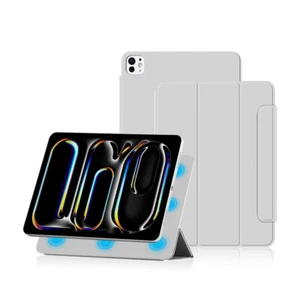 Slim Auto Sleep Magnetic Buckle Folio Leather Case For iPad Pro M4/Air M2 M3 A16 - Picture 1 of 55