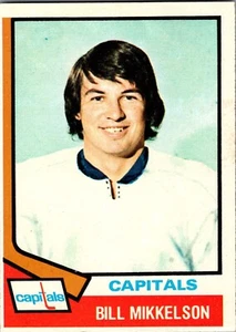 1974-1975 Topps #23 - Bill Mikkelson - Washington Capitals - Defense - Vintage - Picture 1 of 2