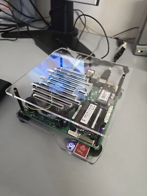 PC FULL Banchetto Plexy Intel i3 6100 3.7Ghz 8GB DDR4 MiniITX HDD 512GB SOLIDO! - Immagine 1 di 4