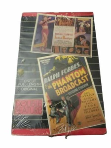 Phantom Broadcast Lady of Burlesque Double Feature VHS SEALED classic movie - Picture 1 of 6