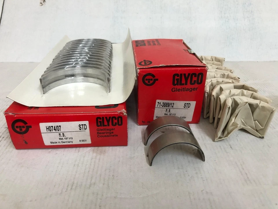 Cojinete principal y de biela 71-3889/12 H074/7 STD para MERCEDES BENZ S600 M137 V12 W140 Foto 1 de 4