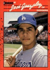1990 Donruss #314 Jose Gonzalez - Los Angeles Dodgers