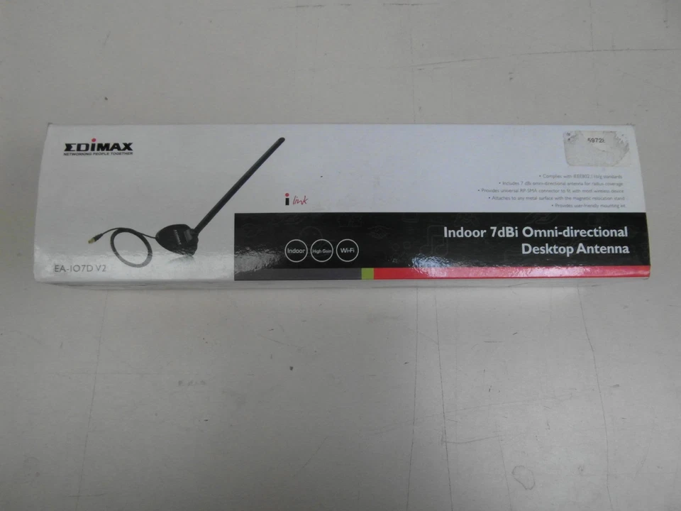 EDIMAX EA-107D OMNIDIRECTIONAL DESKTOP ANTENNA - Immagine 1 di 1
