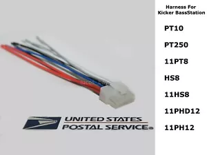 Wire Harness For Kicker Bass Station PT10 PT250 11PT8 HS8 11HS8 11PHD12 11PH12 - Picture 1 of 1