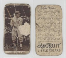 1912 T207 Brown Background Recruit Little Cigars Otto Knabe
