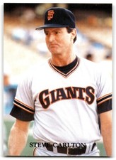 1987 Action SuperStars Baseball Card Steve Carlton A San Francisco Giants #12