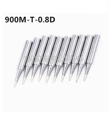 5PCS Replace Soldering Leader-Fre​e Solder Iron Tip For Hakko 936 900M-T-0.8​D - Image 1 of 4