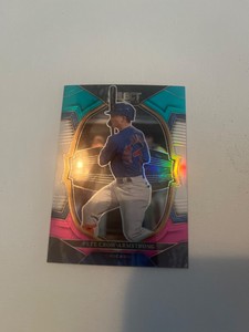 pete crow-Armstrong 2023 panini select Teal-white-pink 03/49