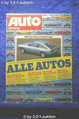 Auto Giornale 19/78 Opel Manta CC Rover 3500 Saab Turbo Audi 100 5E BMW 525 - Immagine 1 di 2