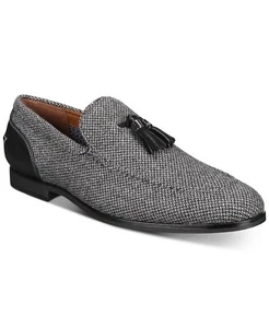 Bar II 253953 Herren Kingston Slipper Halbschuhe Grau Tweed Größe 8 Medium - Bild 1 von 5