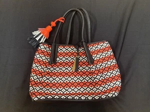vince camuto authentic orange and black purse with original cover bag - Picture 1 of 4