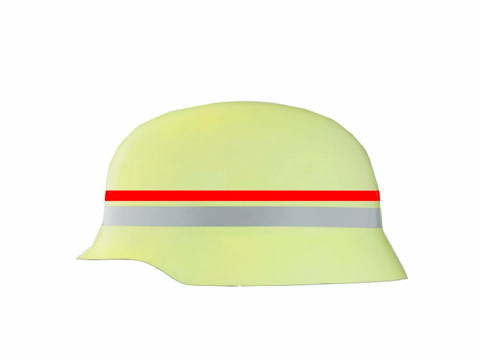 2 Sets Helmkennzeichnung Verbandsführer Ortswehrleiter Kommandant Feuerwehrhelm - Bild 1 von 1