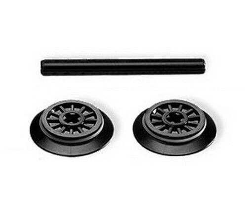 NEW LEGO® Train 2 x Wheels With Friction Band & Technic Axle 55423c01 3706 65629 - Image 1 of 1