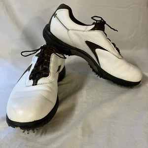 Zapatos de golf FootJoy para hombre blancos marrones 11M 11 M 54188 serie Comfort envío gratuito - Imagen 1 de 11