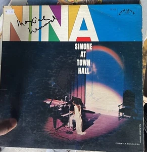 NINA SIMONE At Town Hall LP COLPIX RECORDS CP 409 US 1959 DG MONO Vocal Jazz - Picture 1 of 5
