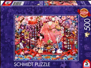 SCHMIDT 500 PIECE PUZZLE JAPANESE TEA CEREMONY 2025 NEW! *PRE ORDER* CHECK OUT!! - Picture 1 of 6