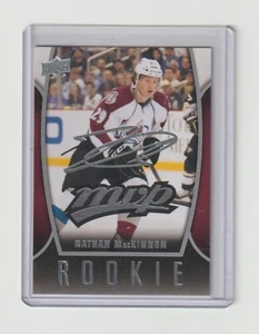 2013-14 Upper Deck MVP Silver Script #80 Nathan MacKinnon Rookie Card - Picture 1 of 2