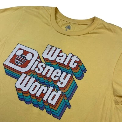 Disney Parks Men's Walt Disney World S/S T-Shirt Yellow • Medium - Image 1 of 4