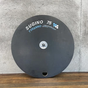 Vintage Sugino 75 Tyranno Disc Rear Wheel Track TUBULAR Keirin Carbon Honeycomb - Picture 1 of 18