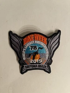 Patch Moto Daytona Beach 78° Annuale Bike Week 2019 - Foto 1 di 4