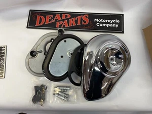 Harley Screamin Eagle Dyna etapa 1 lágrima filtro de aire cubierta kit - Imagen 1 de 4