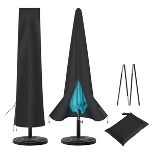 Outdoor Patio Umbrella Cover - Table Market for 7.5ft 8ft 9ft 10ft 11ft UV - Picture 1 of 8