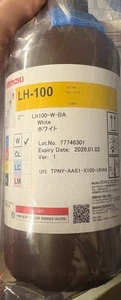 Mimaki LH100 UV Tinte, 1000ml 1 Liter Flasche, Weiß White - Bild 1 von 1