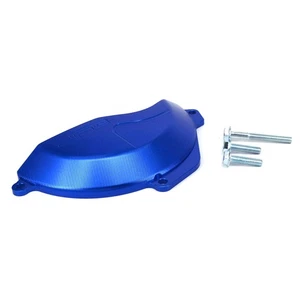 Engine Case Clutch Cover Guard Protector Blue Fit For  HUSQVARNA EXC-F350 2017 - Imagen 1 de 12