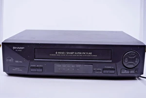 Sharp VC-A410 4-Head VHS Player VCR Recorder Super Picture No Remote - TESTED - - Picture 1 of 6