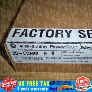 20-COMM-E Allen Bradley EtherNet/IP Adapter Series B Sealed 20COMME US Free Tax - Picture 1 of 6