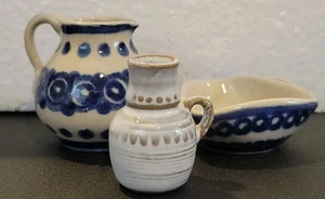 Mini jarra de cerámica de colección plato de oveja lote mixto KLL Alemania Karl Lehmann - Imagen 1 de 17