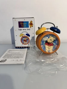 Orologio Vintage SVEGLIA DISNEY ORIGINALE NUOVA Winnie the Pooh - Foto 1 di 3