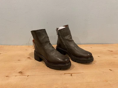 NWT A.S.98 Easy Low Lug Sole Bootie , Soft Gray Brown , Sz 41 / US 9.5 - 10 - Image 1 of 4